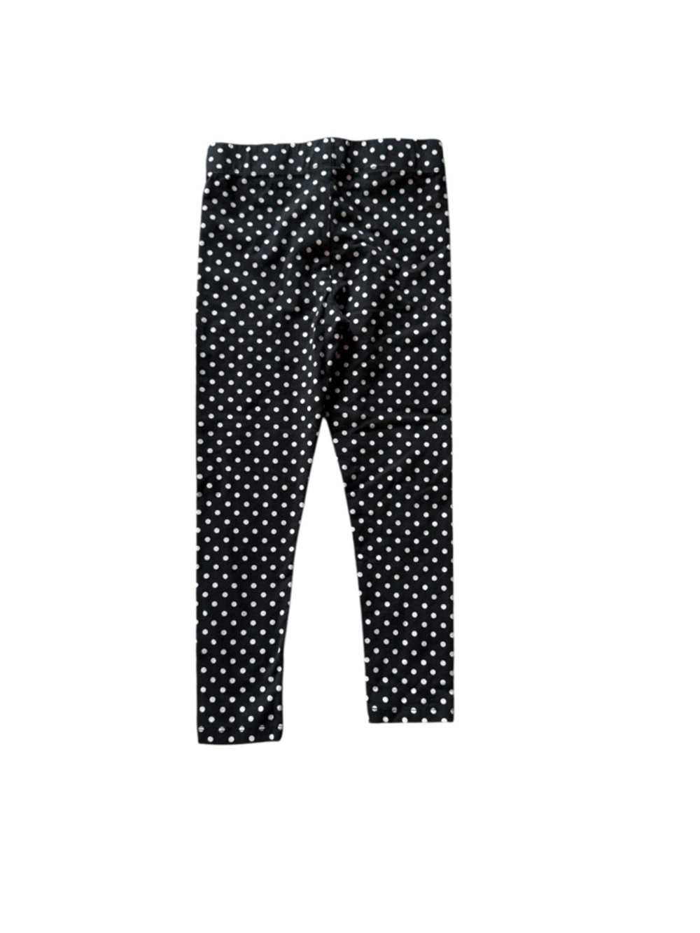 Cynthia Rowley Pink Long-Sleeve Ghost Peplum Top with Black Polka Dot Leggings - Picture 10 of 15